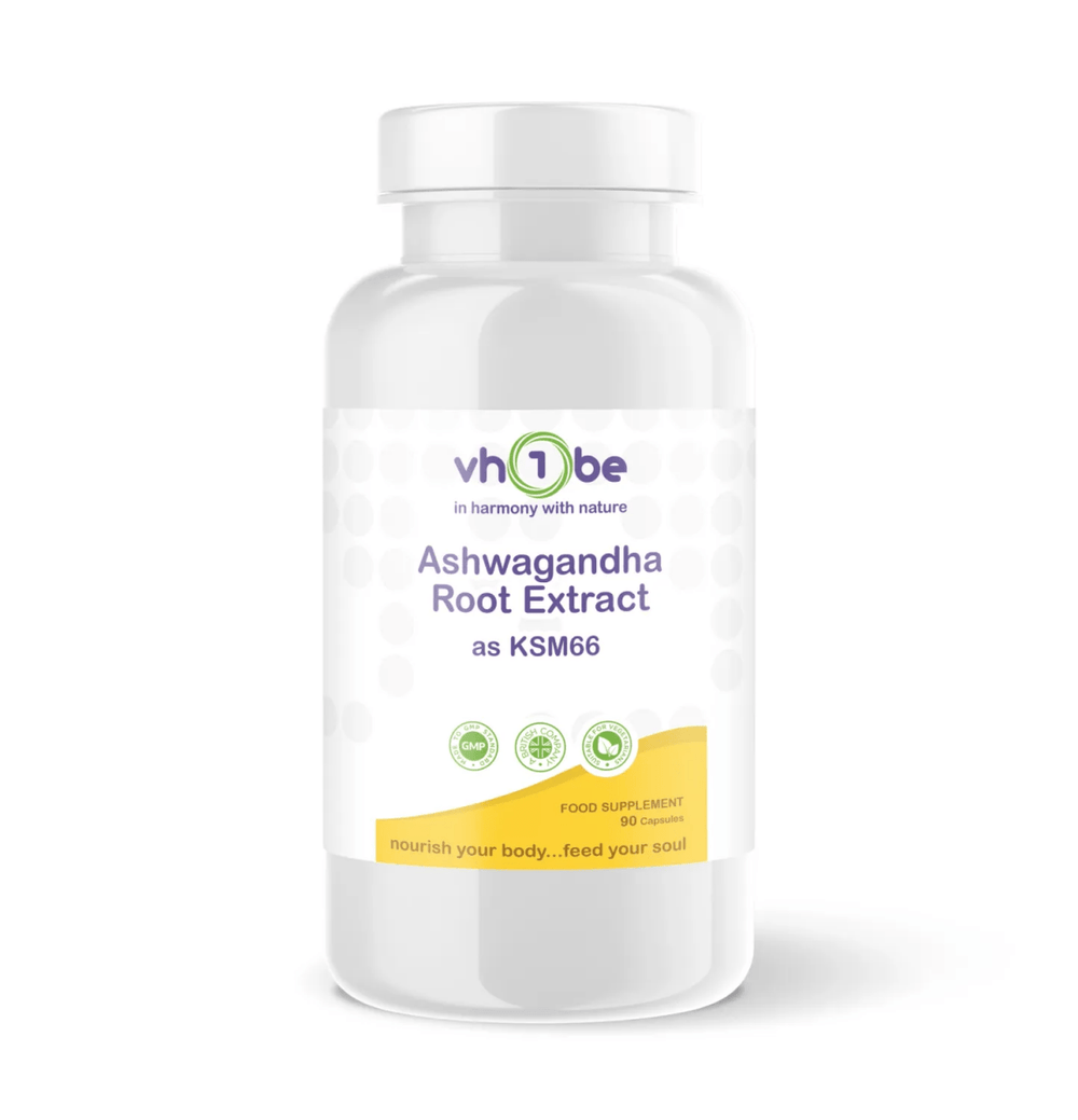Ashwagandha KSM 66 | 500mg | Capsules | 90 Count | Supports relaxation and mental wellbeing – vh1be – Wellness made in the UK