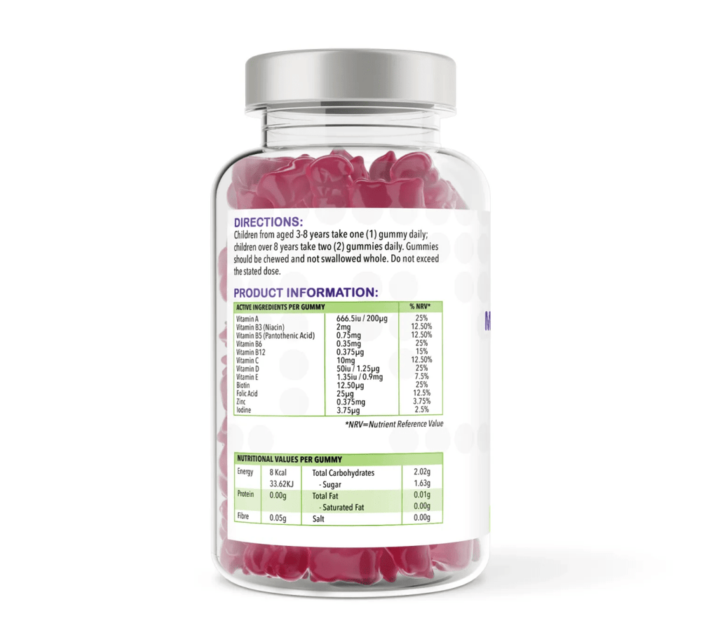 Children’s Multivitamin Berry Gummies for Kids | Berry Chews – vh1be Ayurvedic Wellness UK