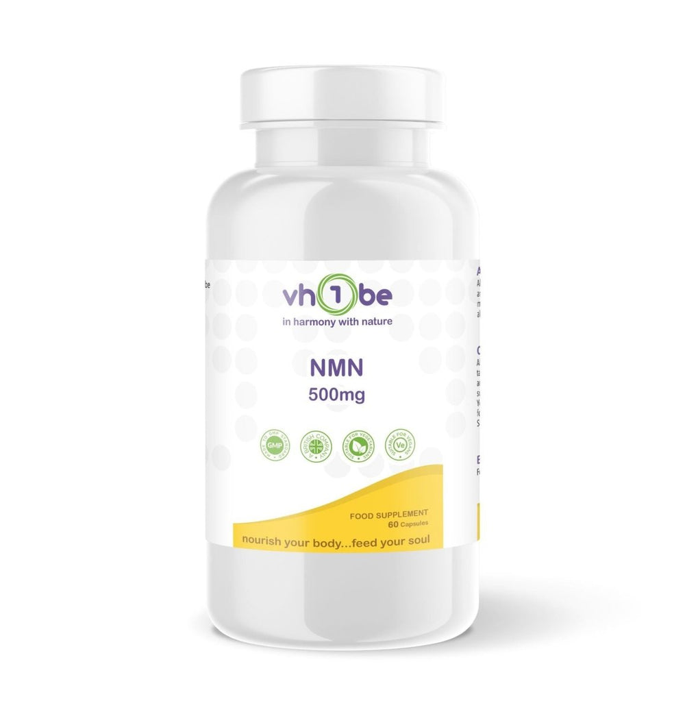 NMN 500mg Supplement – Ayurvedic & Scientific Cellular Energy Support by vh1be