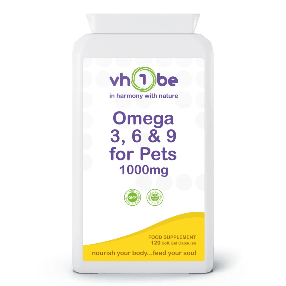 Omega 369 for Pets 1000mg Softgels – Skin and Coat Support by vh1be