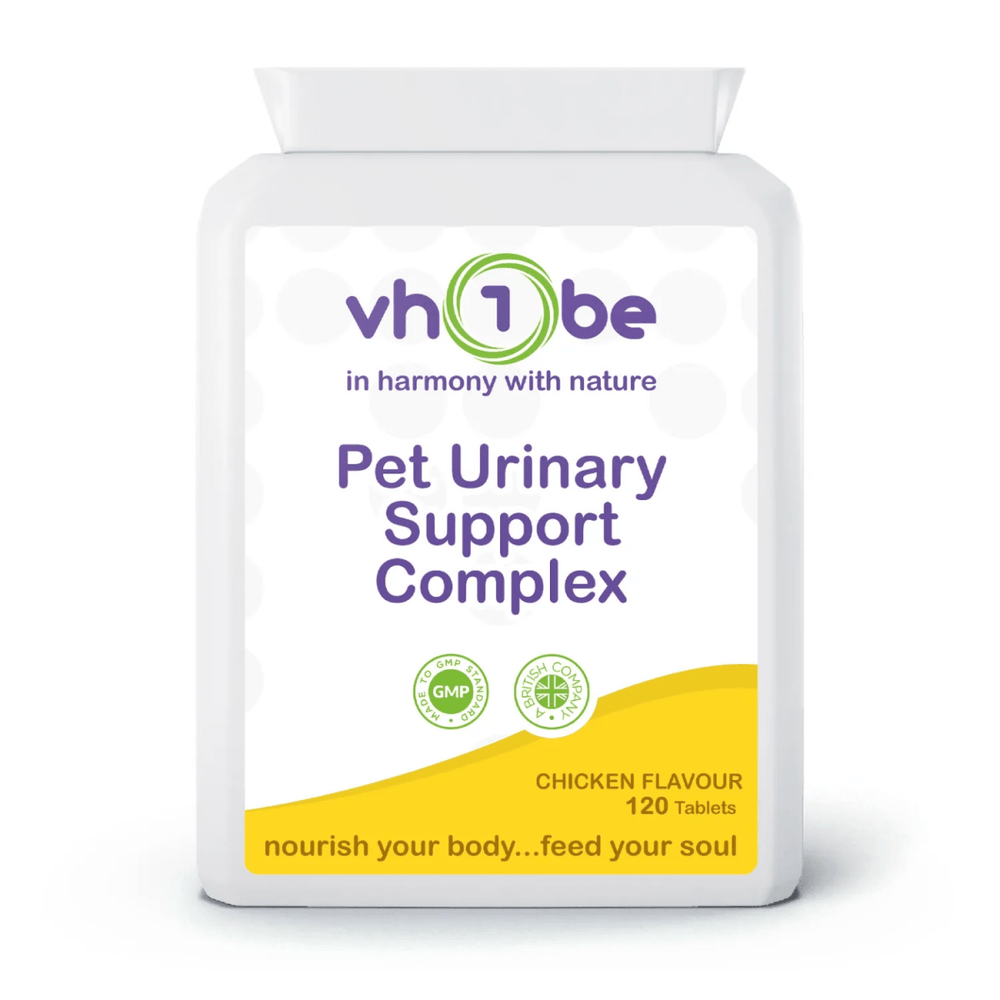 Pet Urinary Support Complex Tablets (120 Count) | Supports wellbeing – vh1be | Ayurvedic & Scientific Wellness UK