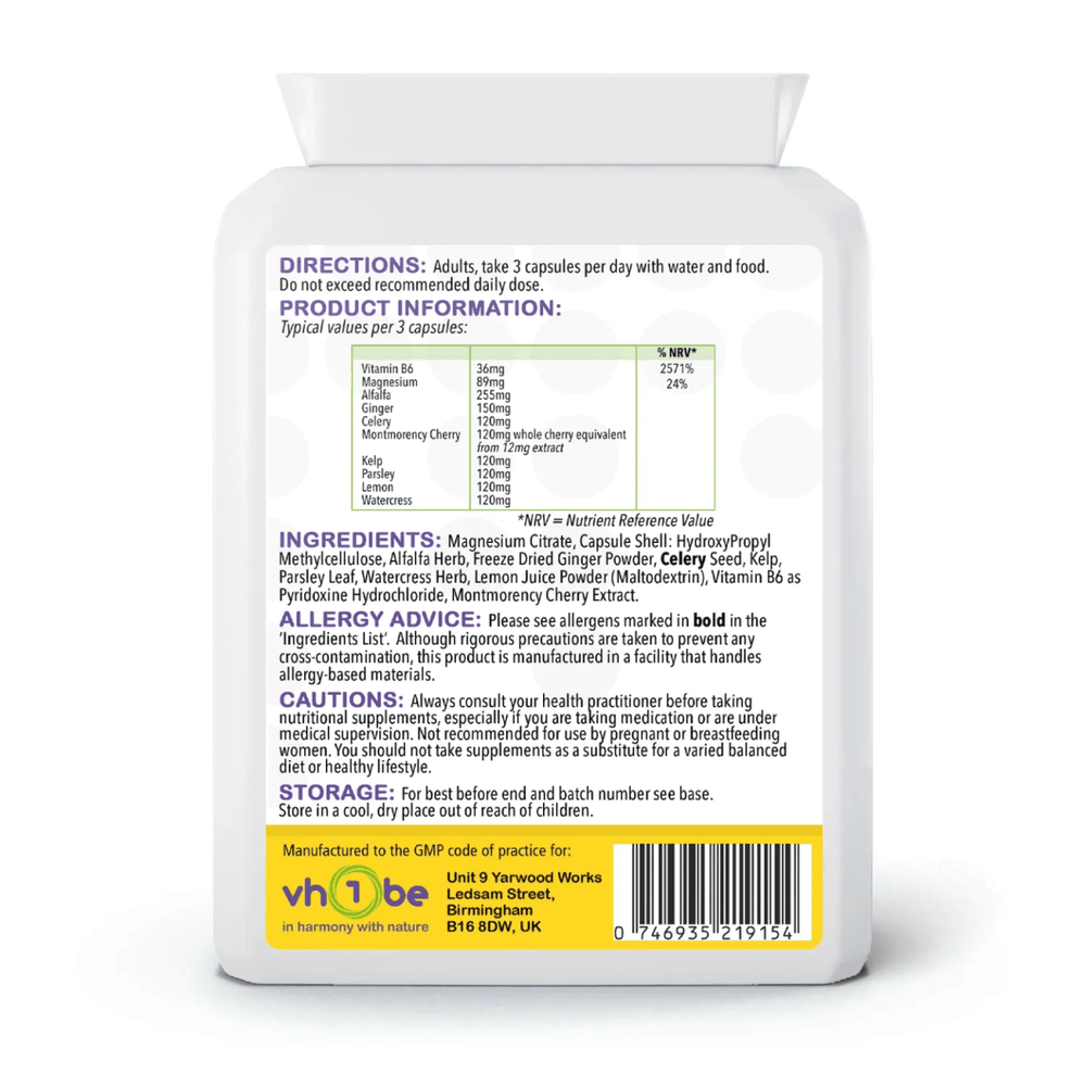 Water Balance Complex for Women 90 Capsules | Supports energy, hydration & antioxidant activity – vh1be