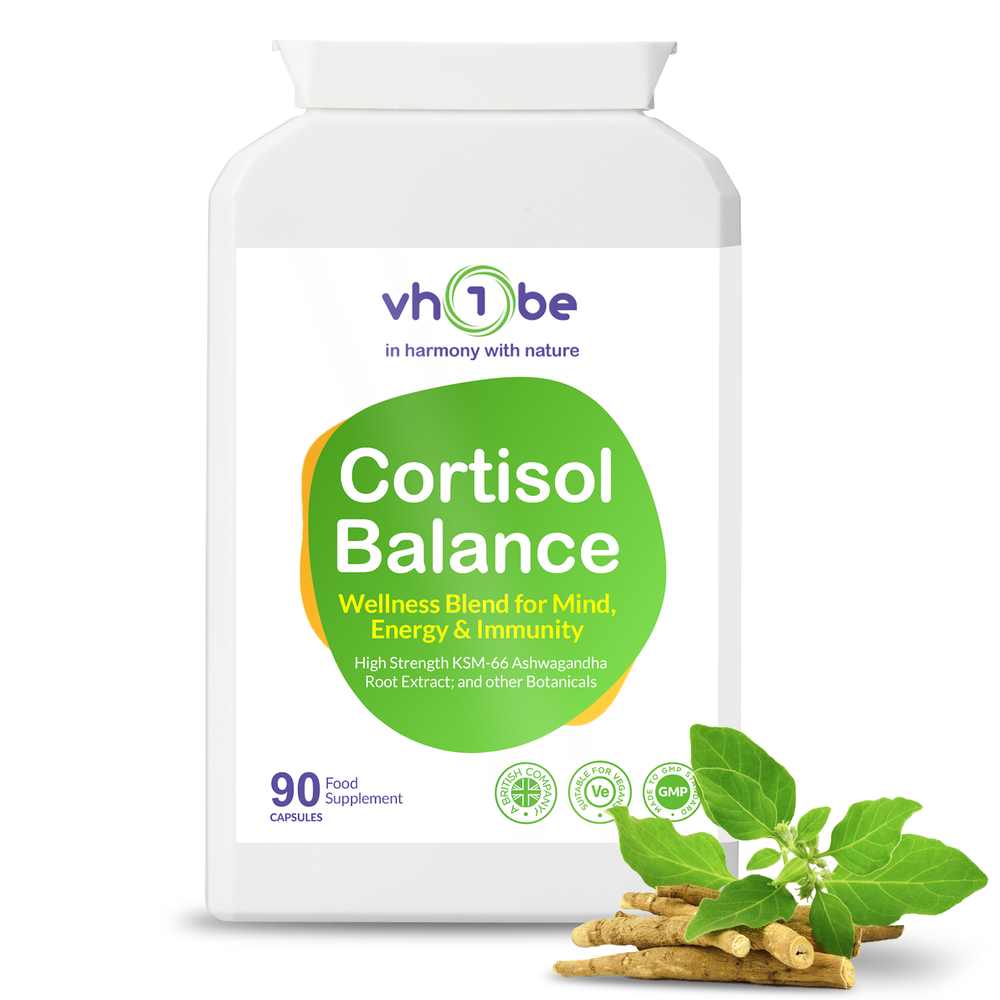 Cortisol Detox with KSM-66® Ashwagandha – 90 Vegan Capsules