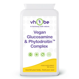 Vegan Glucosamine & Phytodroitin™ Complex | Capsules | 90 Count | Supports general wellbeing – vh1be