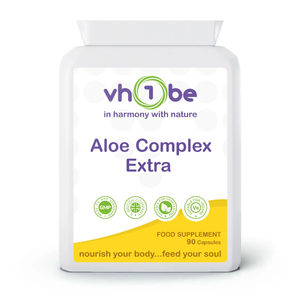 Aloe Colon Complex Plus – 90 Vegan Capsules – Aloe Vera & Herbal Blend