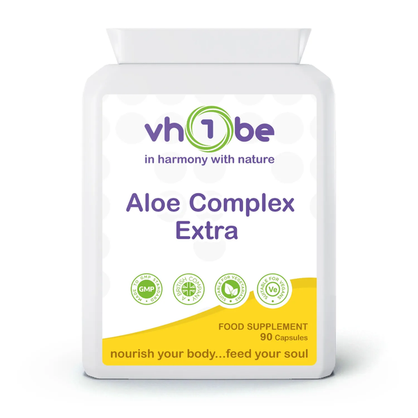 Aloe Colon Complex Plus – 90 Vegan Capsules – Aloe Vera & Herbal Blend