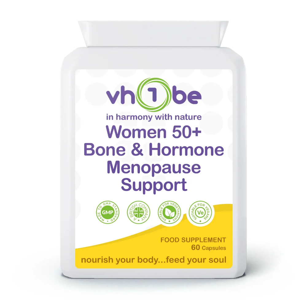 Women 50+ Bone & Hormone Menopause Support | Capsules | 60 Count | Supports general wellbeing – vh1be