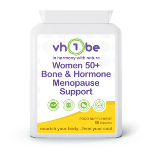 Women 50+ Bone & Hormone Menopause Support | Capsules | 60 Count | Supports general wellbeing – vh1be