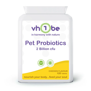 Pet Probiotics 2 Billion cfu 120 Chicken Flavoured | Supports digestive wellbeing – vh1be