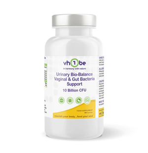 Urinary Bio Balance Vaginal & Gut Bacteria Support | Capsules | 60 Count | Supports antioxidant activity and energy-yielding metabolism – vh1be