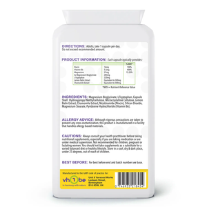 L Tryptophan Complex for Stress & Sleep | Capsules | 120 Count | Supports general wellbeing – vh1be