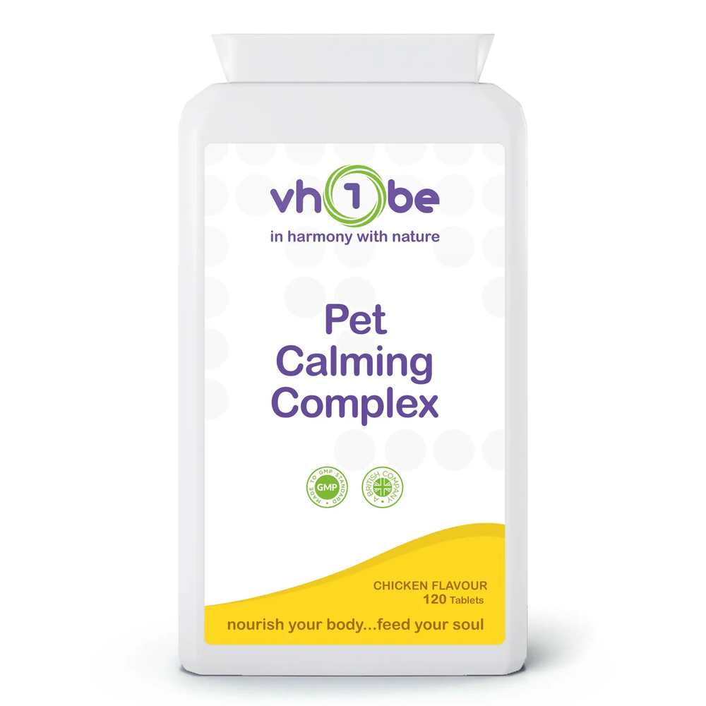 Pet Calming 120 Chicken Flavour Tablets | Tablets | Supports general wellbeing – vh1be