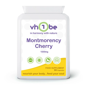 Montmorency Cherry | 1500mg | Capsules | 90 Count | Supports general wellbeing – vh1be