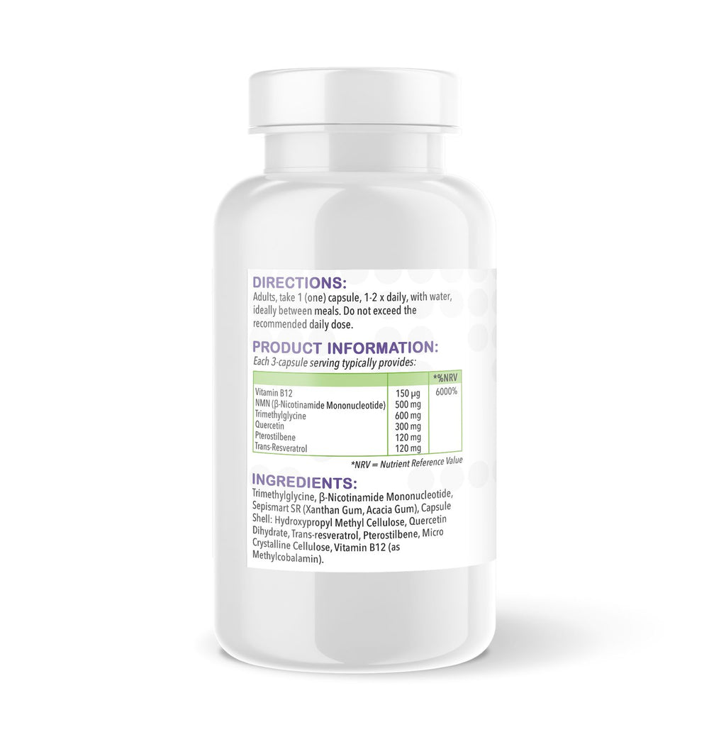 NMN Complex | 90 Vegan Capsules – vh1be