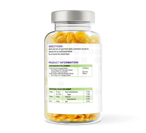 Turmeric & Ginger 120 Orange Flavour Gummies | Gummies | Supports joint mobility and everyday wellbeing – vh1be