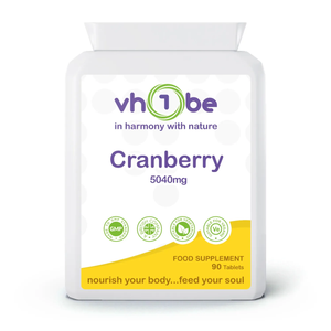 Cranberry | 5040mg | Tablets | 90 Count | Supports general wellbeing – vh1be