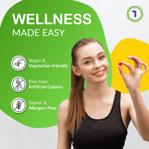 Biotin for Hair Skin and Nails | 5000µg Strawberry Gummies – vh1be by vh1be – Ayurvedic & Scientific Wellness made in the UK |