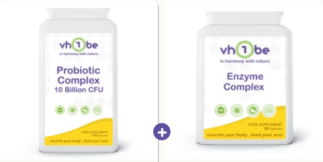 Gut Restore & Digestive Comfort | vh1be by vh1be – Ayurvedic & Scientific Wellness Drop made in the UK | bundles