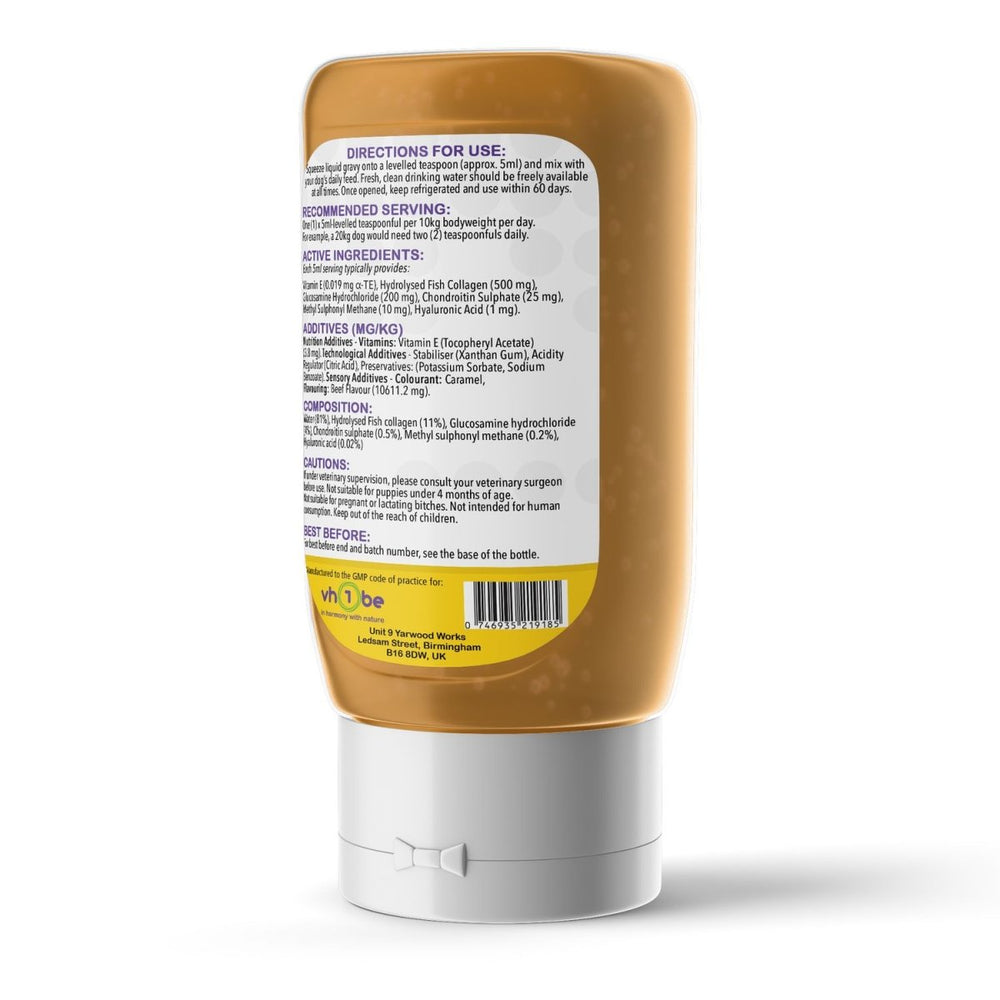 Joint Support for Dogs Beef Gravy | Supports general wellbeing – vh1be by vh1be – Ayurvedic & Scientific Wellness made in the UK |