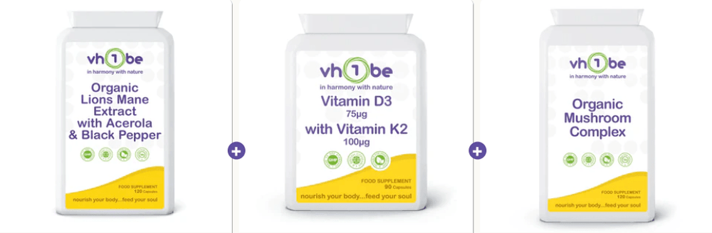 Mood & Immunity Duo Bundle | Save with vh1be by vh1be – Ayurvedic & Scientific Wellness made in the UK |