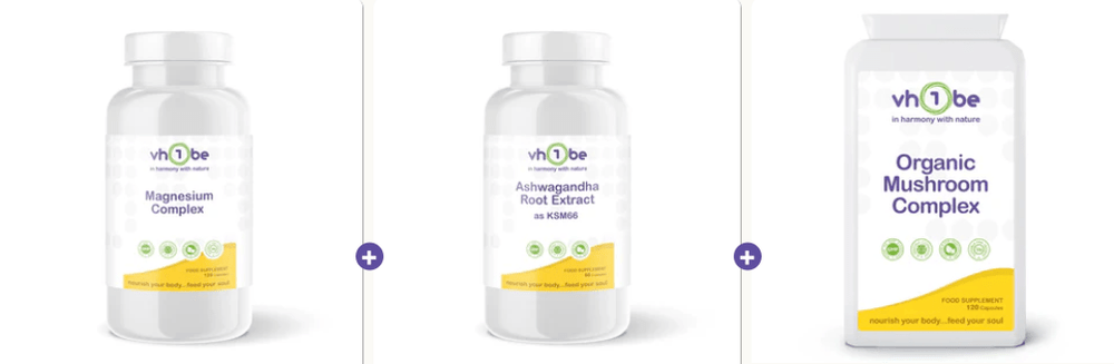 Nighttime Restore Trio Bundle | Save with vh1be by vh1be – Ayurvedic & Scientific Wellness made in the UK |