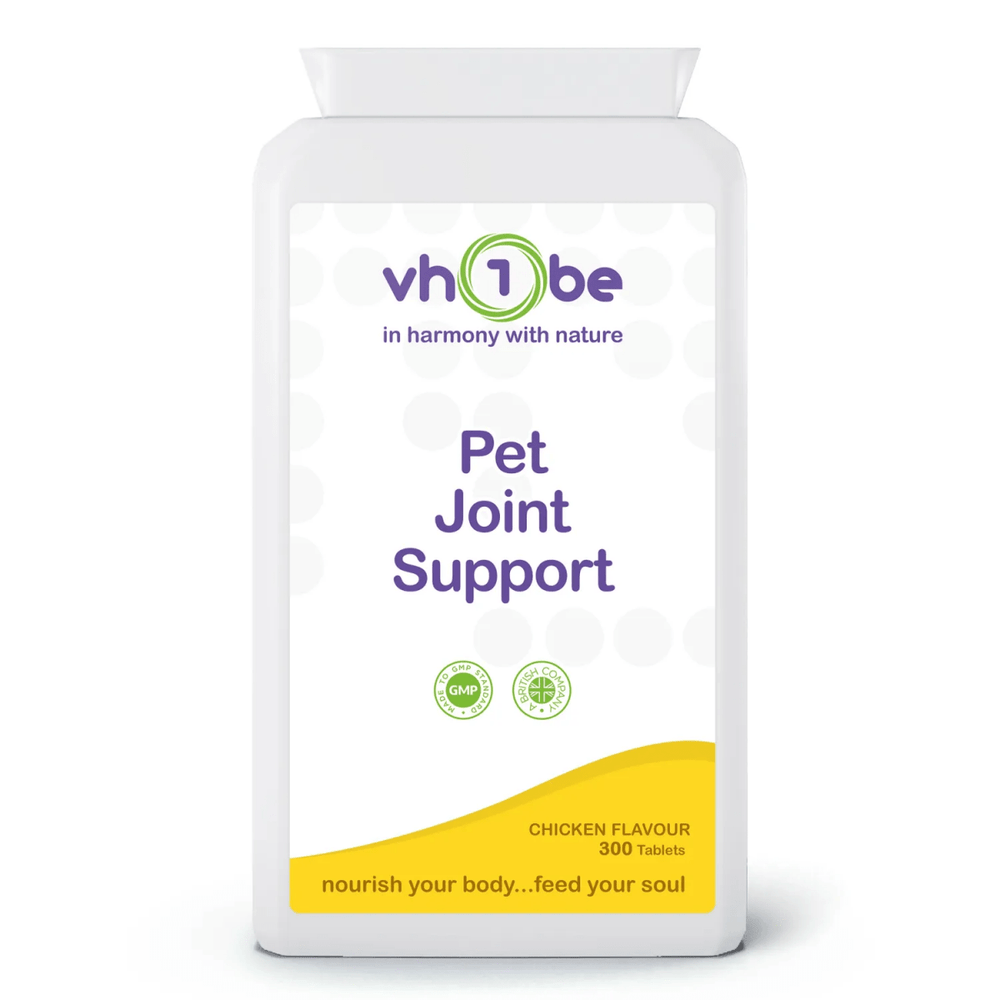 vh1be Pet Joint Support Tablets | 120 Count | Ayurvedic & Science-Based Wellness for Pets
