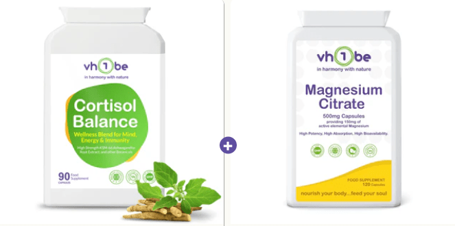 Stress, Sleep & Gut Balance Bundle | Save with vh1be by vh1be – Ayurvedic & Scientific Wellness made in the UK |