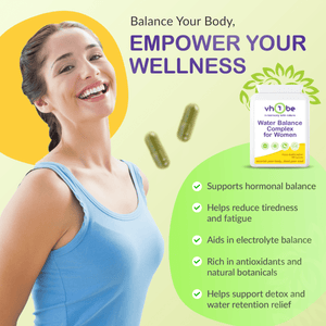 Water Balance Complex | Natural Fluid Support – vh1be by vh1be – Ayurvedic & Scientific Wellness made in the UK |