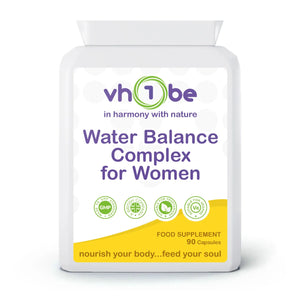 Water Balance Complex for Women | Capsules | 90 Count | Supports antioxidant activity and energy-yielding metabolism – vh1be